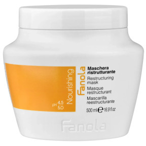 Питательная маска Fanola Nourishing для сухих или поврежденных волос, 500 мл